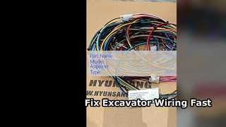 Kabelboom 1636787 voor Cat graafmachinereparatie