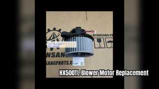 Hyunsang 11K6 91500 ventilatormotor voor vervanging van de HX500TL
