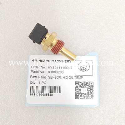 Doosan Sensor Hid Oil Temp K1003296 For DX140W DX180 DX225 DX300