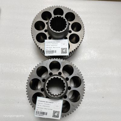 Hyunsang Excavator Parts Cylinder Block 39Q8-41270 For HX260L HX300L HX330L HX430L