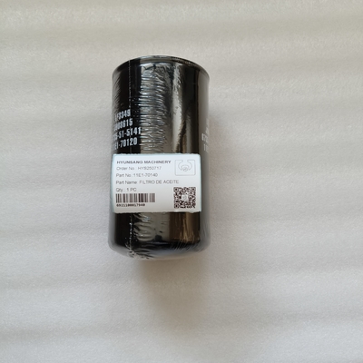 Excavator Parts  FILTER 11E1-70140 for 33HDLL, HL740-7, HL740TM-7, HL757-7