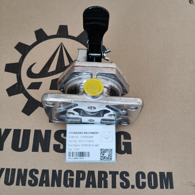 Hyunsang Excavator Parts Priming Pump 6217-71-8210 6217718210 for  Komatsu Engine SA6D140E-3 SAA6D125E-3 Excavator PC2000-8 PC400-7 PC400LC