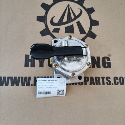 Hyunsang Excavator Parts Priming Pump 6217-71-8210 6217718210 for  Komatsu Engine SA6D140E-3 SAA6D125E-3 Excavator PC2000-8 PC400-7 PC400LC