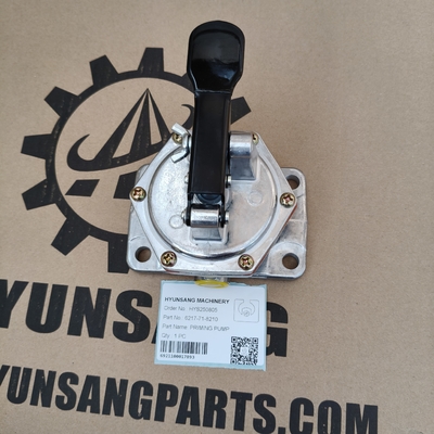 Hyunsang Excavator Parts Priming Pump 6217-71-8210 6217718210 for  Komatsu Engine SA6D140E-3 SAA6D125E-3 Excavator PC2000-8 PC400-7 PC400LC