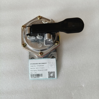Hyunsang Excavator Parts Priming Pump 6217-71-8210 6217718210 for  Komatsu Engine SA6D140E-3 SAA6D125E-3 Excavator PC2000-8 PC400-7 PC400LC