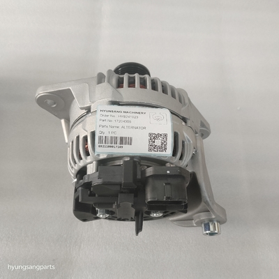 Hyunsang Excavator Parts Alternator VOE17204355 For EC140B, EC140C, EC140E, EC160C,