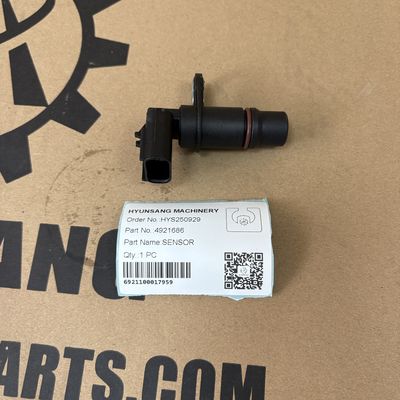 Hyunsang Excavator Parts SENSOR 4921686 For 180DE 250DE HL770-7A R320LC7A