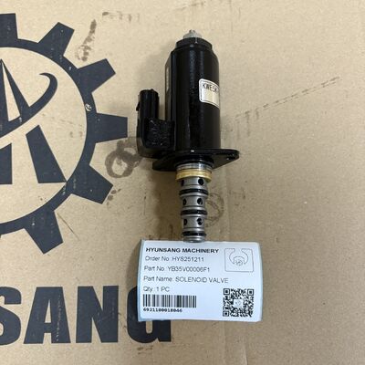 Excavator Parts Solenoid Valve YB35V00006F1 For SK200-6E SK200-8 Sk230-6e