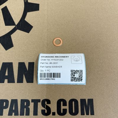 Excavator WASHER 4K0831 For 305.5 306 307D 308C 308D 311