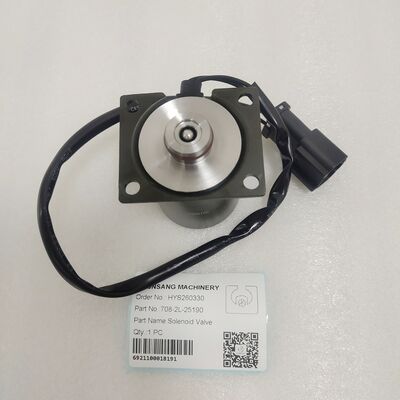 Hyunsang Excavator Spare Parts Solenoid Valve 708-2L-25190 7082L25190 708-2L-25211 206-60-51131 for PC600 PC750