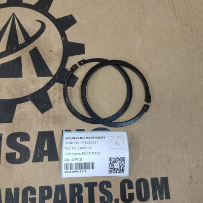 Excavator Parts RING, SNAP LA00705 For CX160 CX210 CX240 CX250
