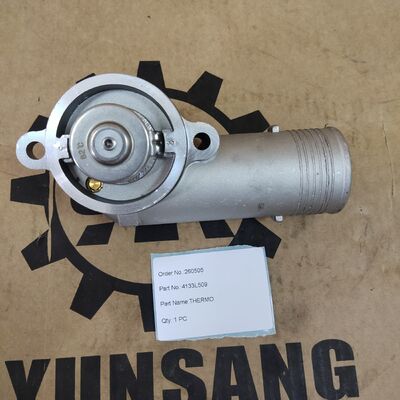 Excavator Parts Thermostat 4133L509 For 1103 1104 Engines