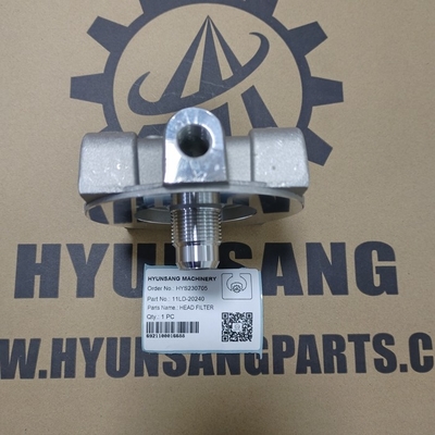 Hyunsang Parts Excavator Hce Head Filter 11LD-20240 31E3-00670 ZGAQ-01900 For 100D-7 50DE 50DEACE 50DF