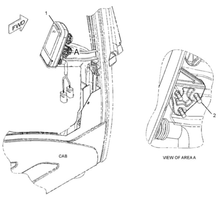 Excavator Parts Operator Monitor 327-7482 3277482 For 320D 323D