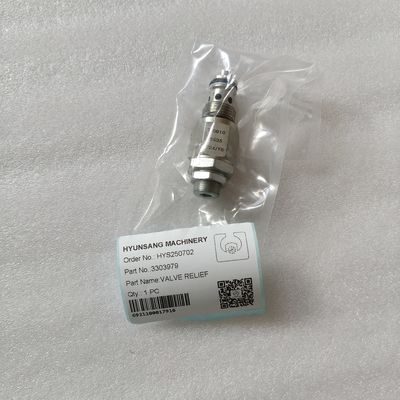 Hyunsang Excavator Parts Valve Relief 2271185 3303979 For 416E