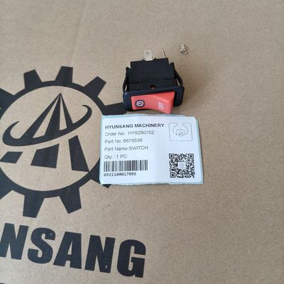 Hyunsang Excavator Parts SWITCH 6676536 For Bob 751 753 763 773