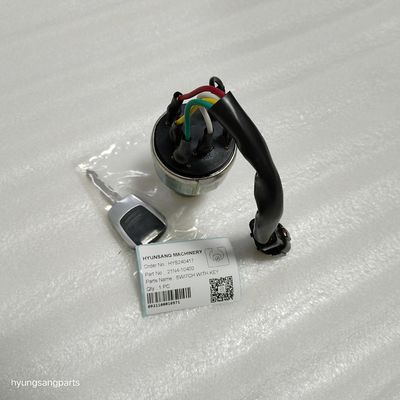 Hyunsang Graafmachine Onderdelen Schakelaar Met Sleutel 21N4-10400 Voor HL730-7 HL730-7A HL730TM-7 HL730TM-7A