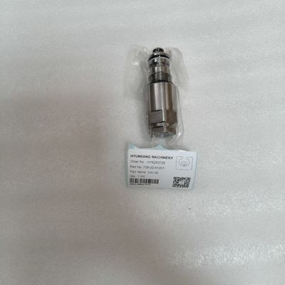 Hyunsang Excavator Parts VALVE 709-20-81201 for Engine PC200-6