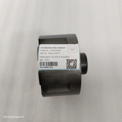 Hyunsang Excavator Parts Cylinder Block XKAH-00071 For R140LC-7, R210LC7, R210NLC7