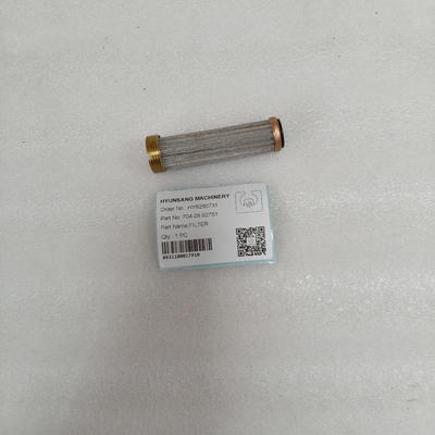Hyunsang Excavator Parts Filter 704-28-02751 For Komatsu PC200-5 S6D95 PC200-6 PC200-7