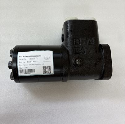 Hyunsang Excavator Parts Steering Valve 419-64-45100 For WA320