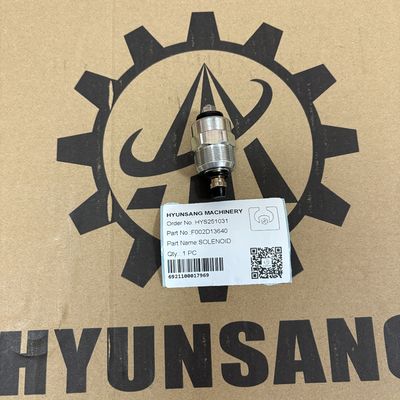 Excavator Parts BOSCH F002D13640 0330001040 FUEL STOP SOLENOID 12v for Cummins 5.9 6B 6BT 6BTA 4BT 4BTA
