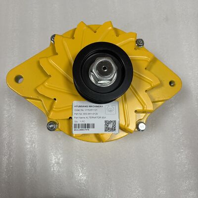 Excavator Engine Parts 600-861-9120 Alternator For Komatsu Wheel Loader WA600-6R WA600-A WA400-5 WA380-5