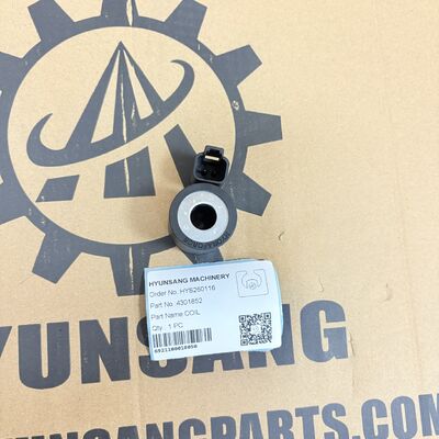 Hyunsang Excavator Parts Solenoid Coil 4301852 For B110B B110C B90B B95B
