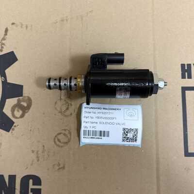 Excavator Parts SOLENOID VALVE YB35V00005F1 For SK135SR SK235SR-1E SK135SR-1E SK200LC-6ES