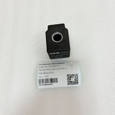 Hyunsang Excavator Parts Coil 17111291 M13-24D-20W-DE-D