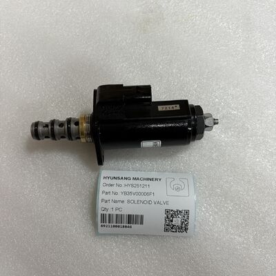 Excavator Parts Solenoid Valve YB35V00006F1 For SK200-6E SK200-8 Sk230-6e