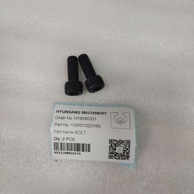 Hyunsang Machinery Parts 108R010Z016N Bolt For CX210 CX160B CX240